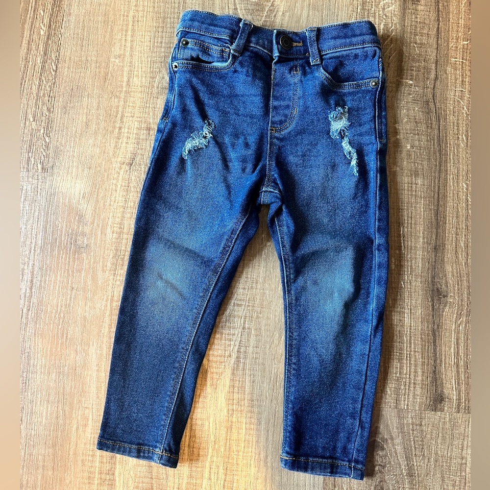 Little Co. Relaxed Skinny Toddler Jeans | Size 3T